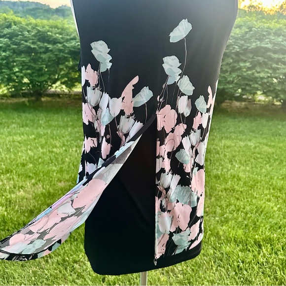 ALFANI FLORAL SLEEVELESS TOP - Picture 9 of 16